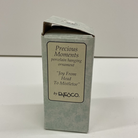 Precious Moments Ornament Porcelain “Joy from Head to Mistletoe” - Picture 5 of 6